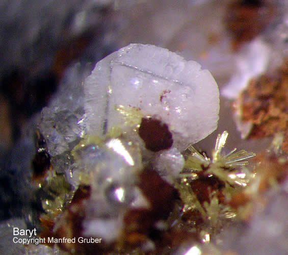 Schwarzwald Mineralien Grube Clara Baryt