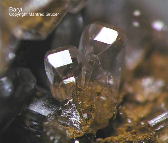 Schwarzwald Mineralien Grube Clara Baryt