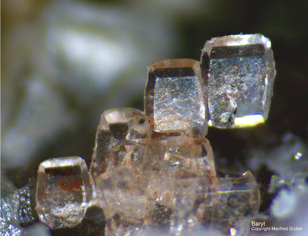 Schwarzwald Mineralien Grube Clara Baryt Hausach