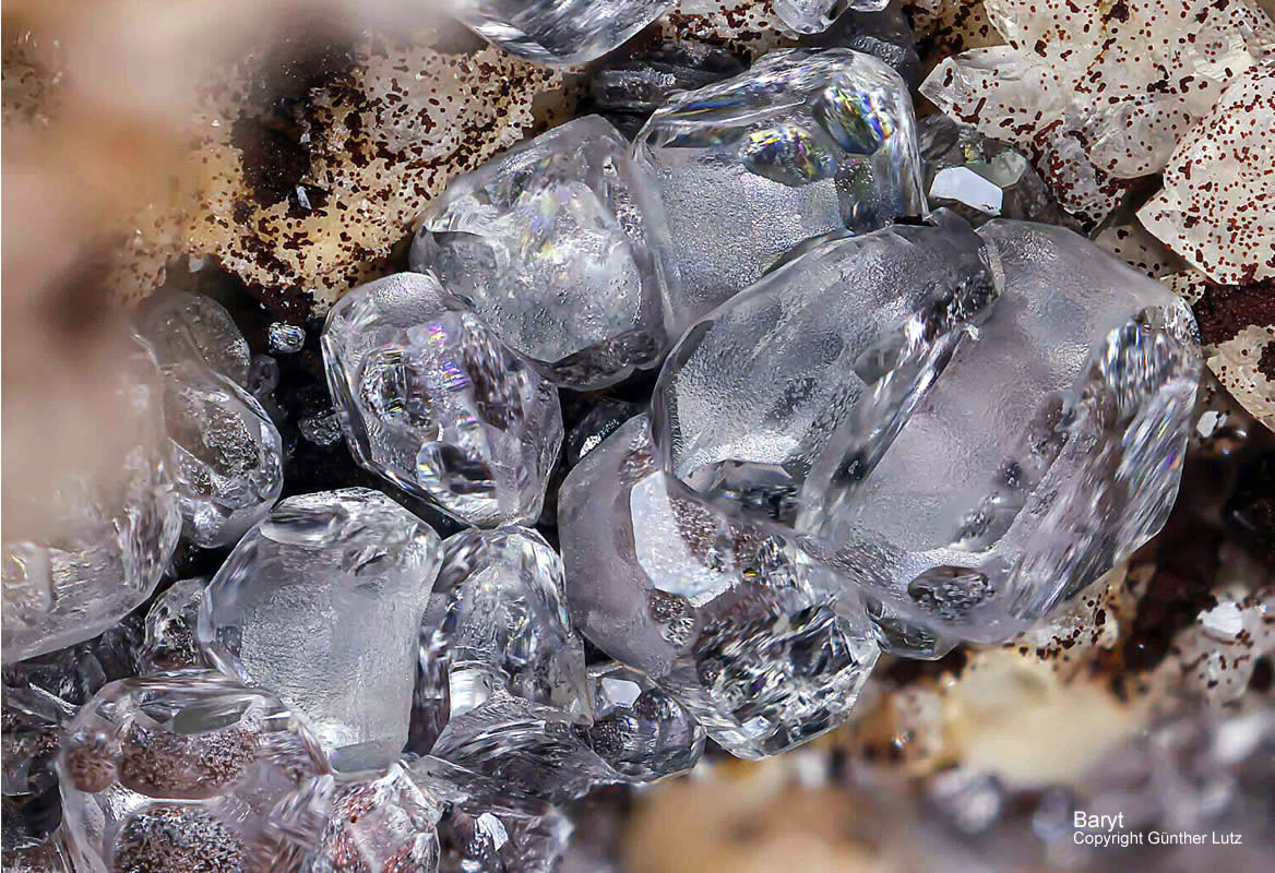 Schwarzwald Mineralien Grube Clara Baryt Hausach