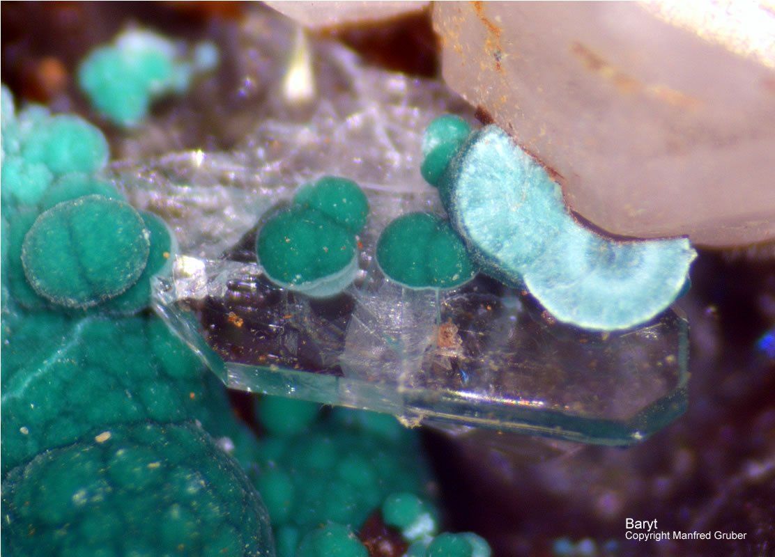 Schwarzwald Mineralien Grube Clara Baryt Hausach