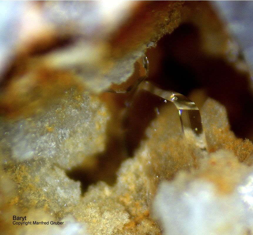 Schwarzwald Mineralien Grube Clara Baryt Hausach