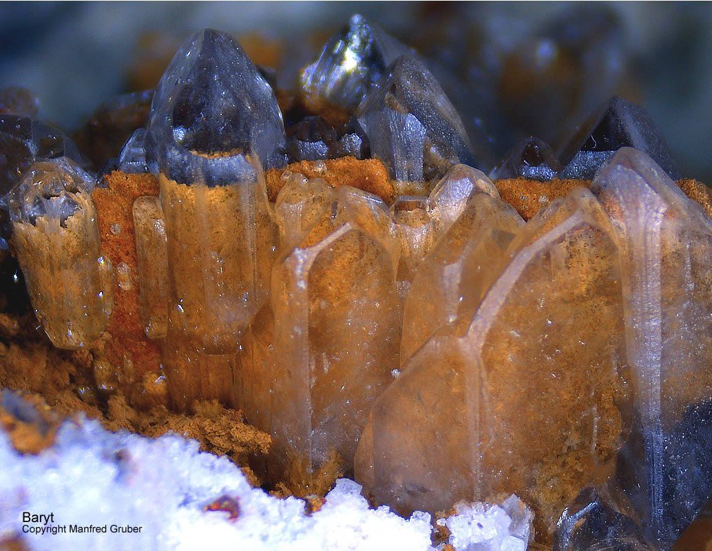 Schwarzwald Mineralien Grube Clara Baryt Hausach