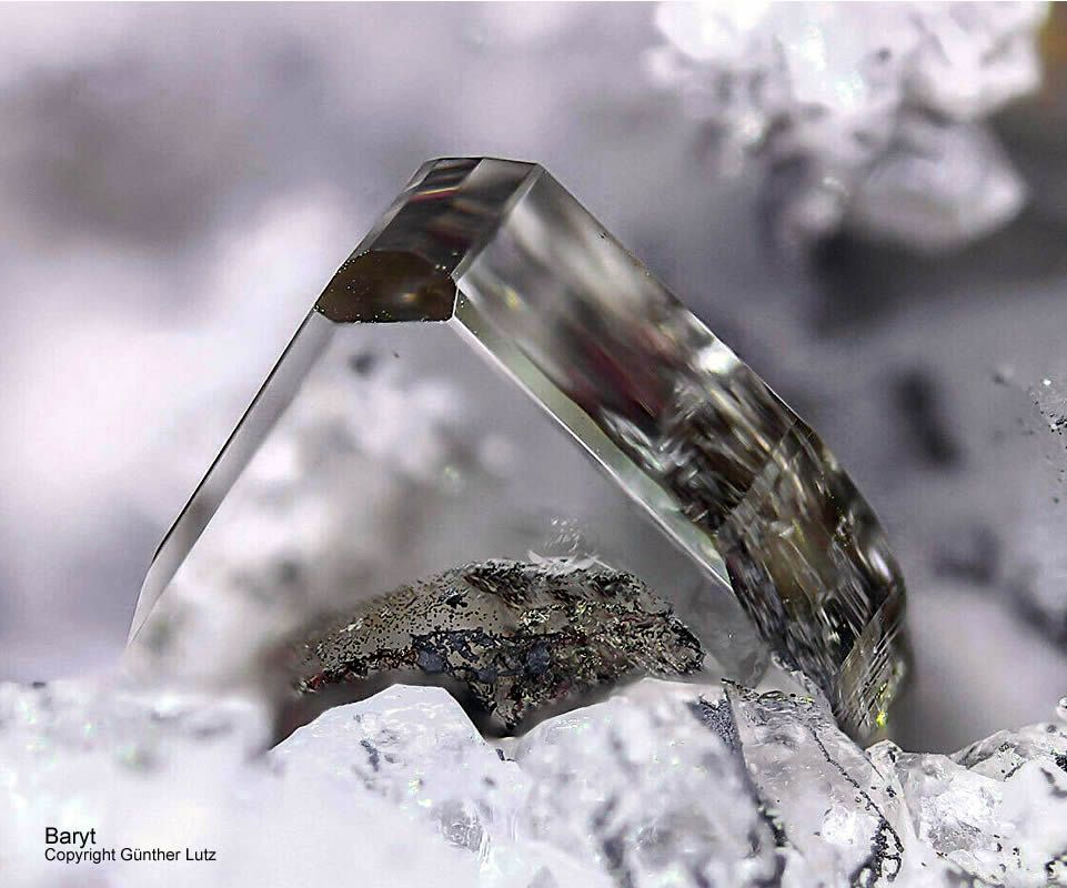 Schwarzwald Mineralien Grube Clara Baryt Hausach