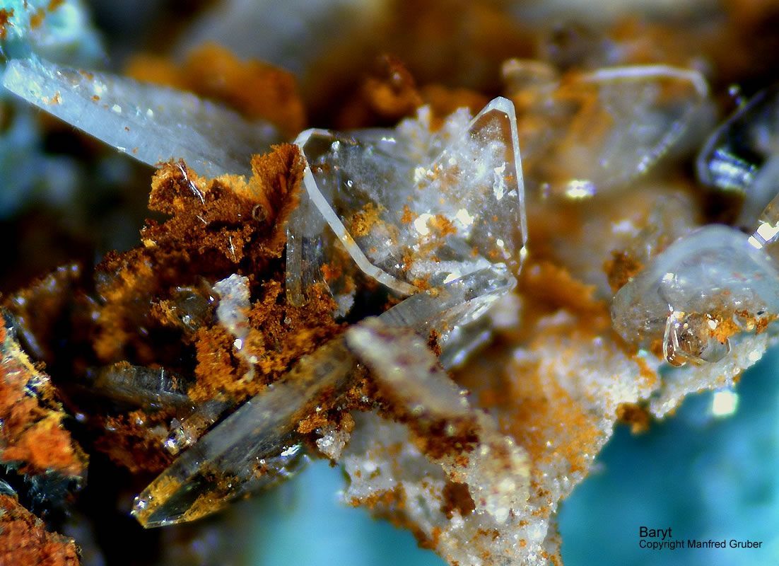 Schwarzwald Mineralien Grube Clara Baryt Hausach