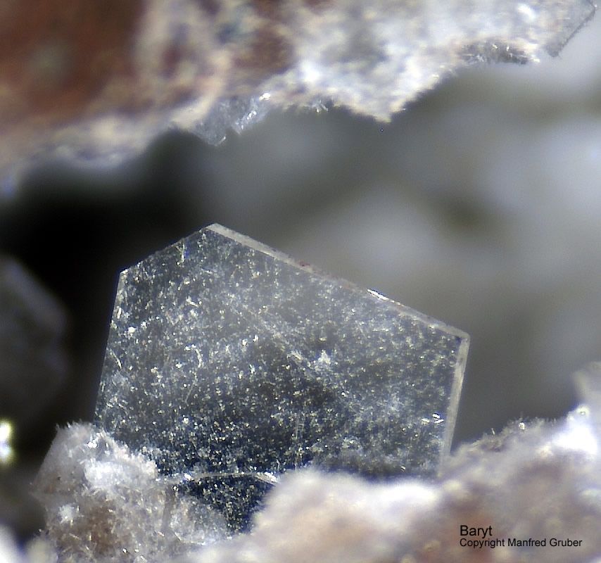 Schwarzwald Mineralien Grube Clara Baryt Hausach