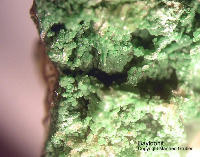 Schwarzwald Grube Clara Mineralien Bayldonit