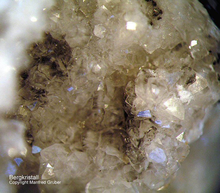 Schwarzwald Grube Clara Mineralien Bergkristall Quarz