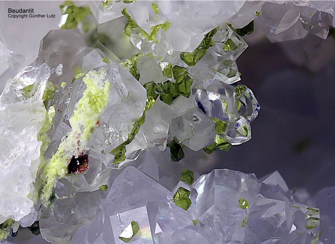 Grube Clara Beudantit-Segnetit Schwarzwald Hausach