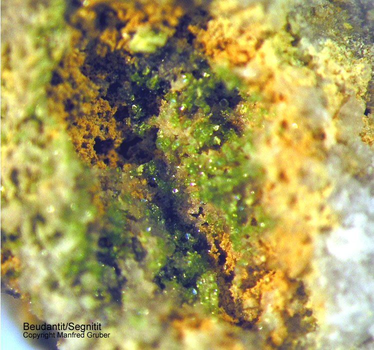 Grube Clara Beudantit-Segnetit Schwarzwald Hausach