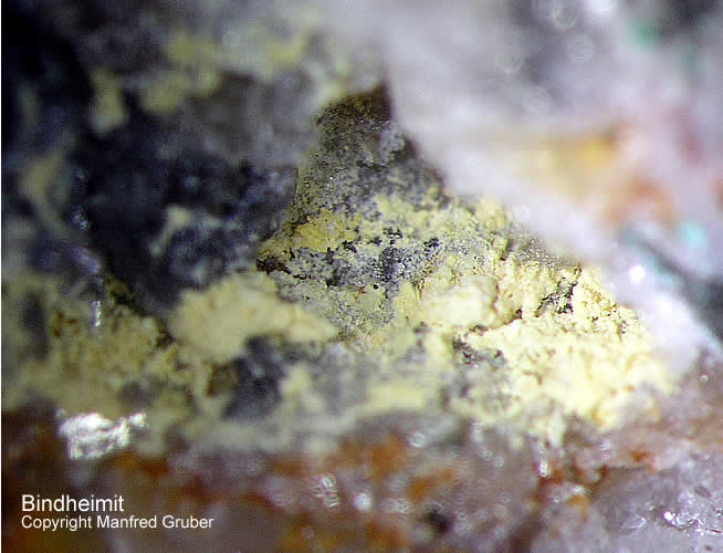 Grube Clara Bindheimit NEU Oxyplumboroméit