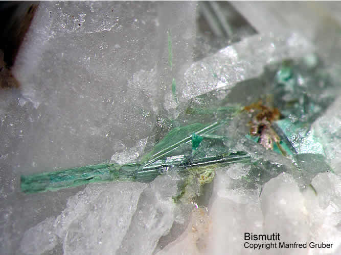 Grube Clara Mineralien Bismutit