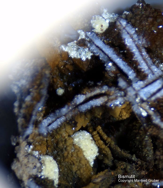 Schwarzwald Grube Clara Mineralien Bismutit