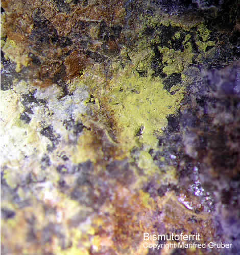 Grube Clara Mineralien Bismutoferrit