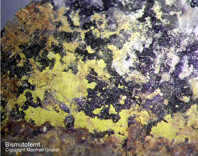 Grube Clara Mineralien Bismutoferrit