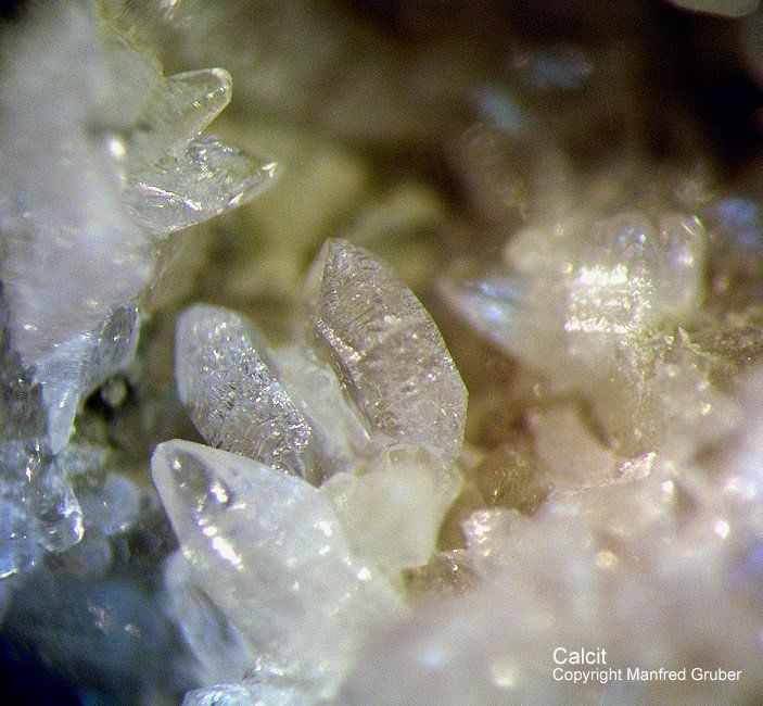 Grube Clara Schwarzwald Mineralien Calcit