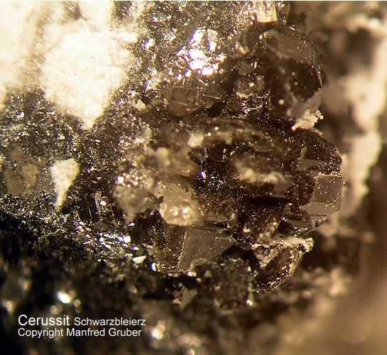 Grube Clara Schwarzwald Mineralien Cerussit