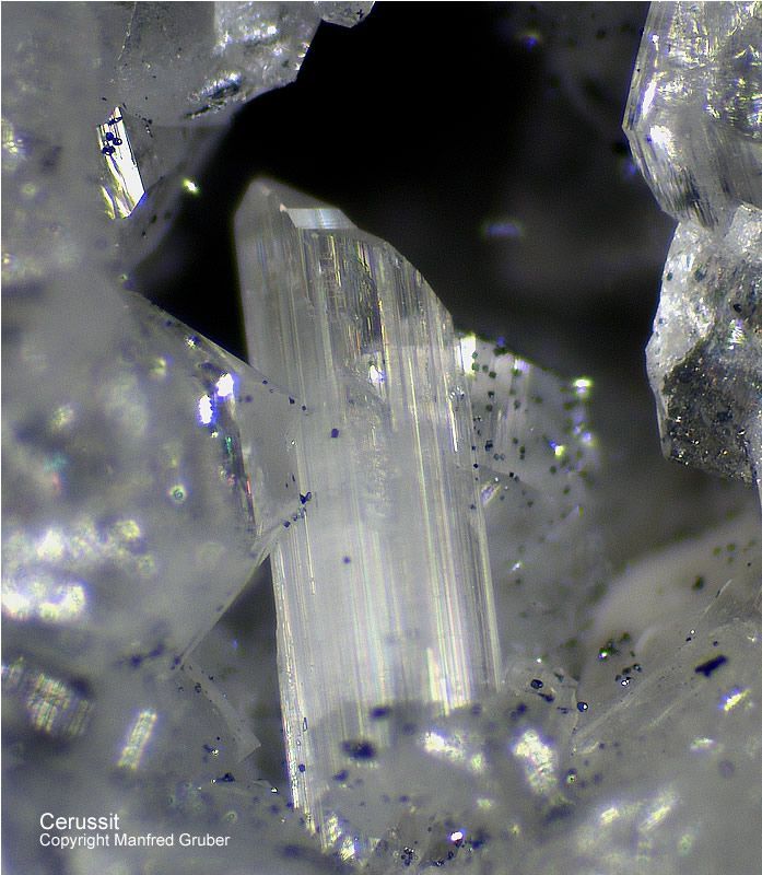 Grube Clara Schwarzwald Mineralien Cerussit Hausach