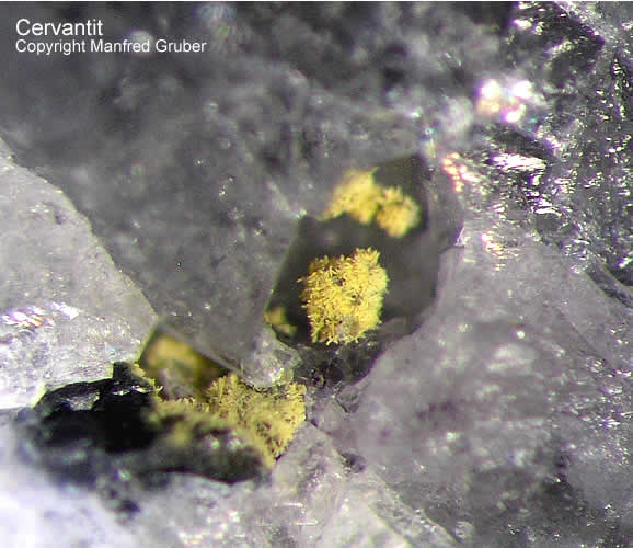 Grube Clara Schwarzwald Mineralien Cervantit