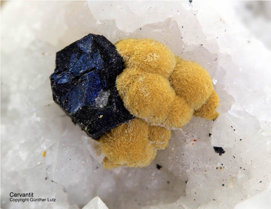 Grube Clara Schwarzwald Mineralien Cervantit