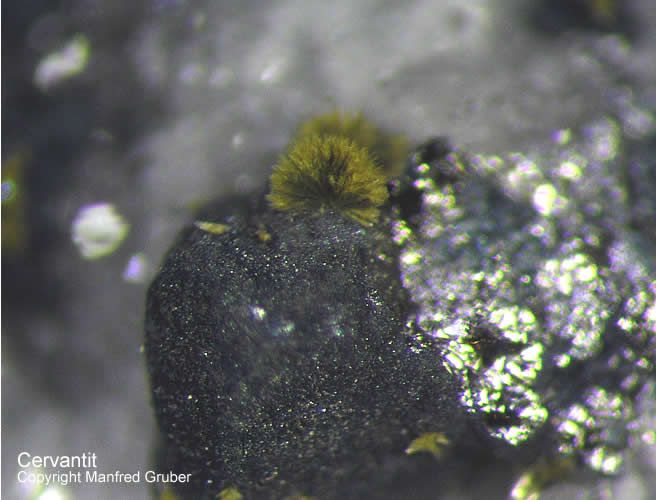 Grube Clara Schwarzwald Mineralien Cervantit