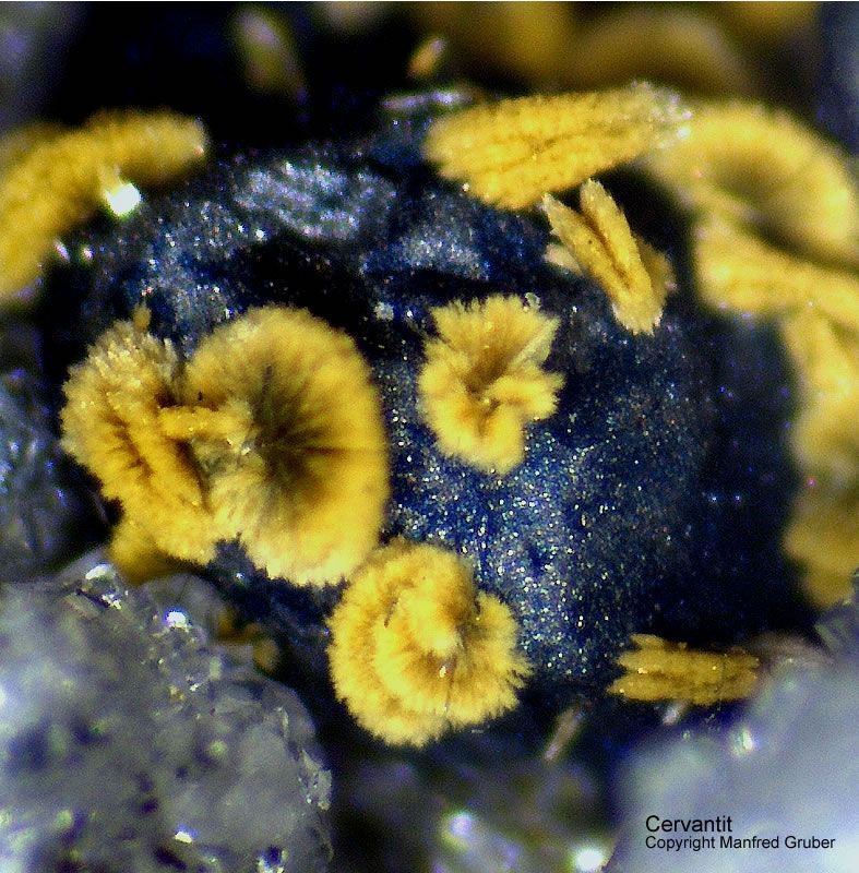 Grube Clara Schwarzwald Mineralien Cervantit