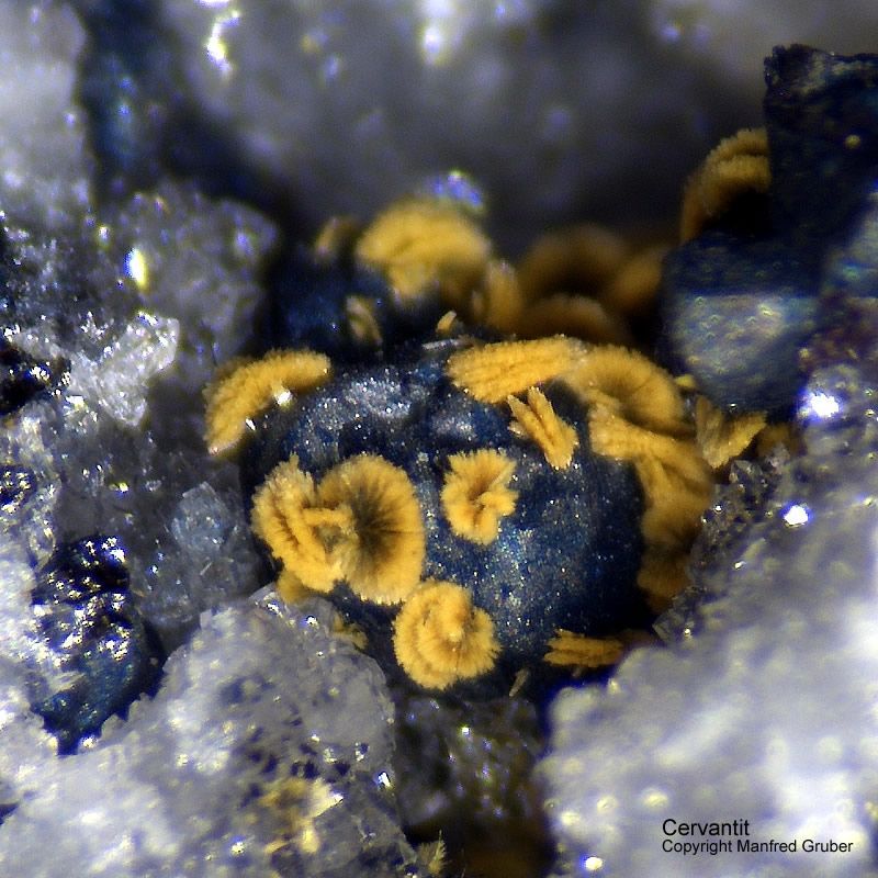 Grube Clara Schwarzwald Mineralien Cervantit