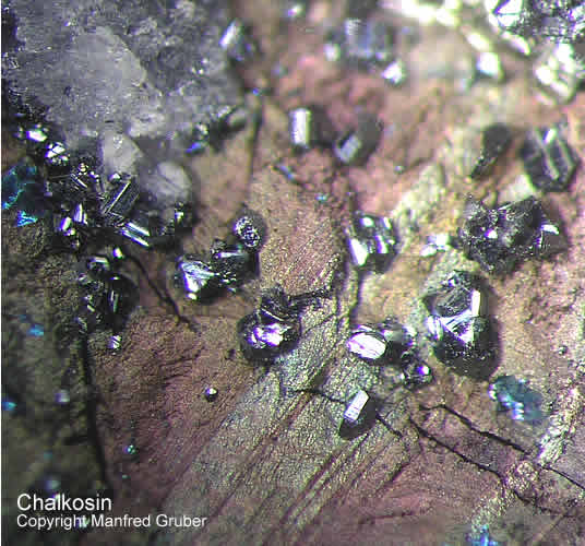 Grube Clara Schwarzwald Mineralien Chalkosin