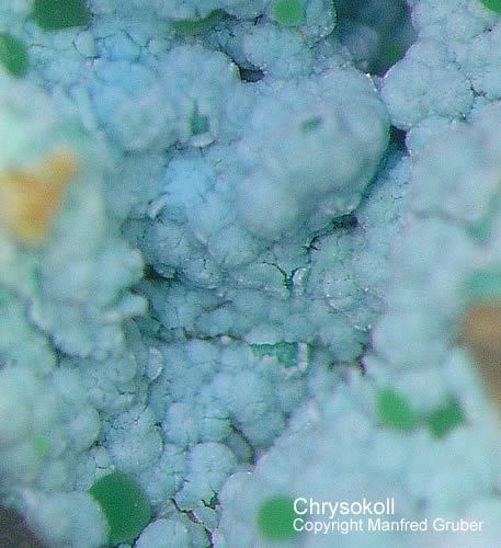 Grube Clara Mineralien Chrysokoll Schwarzwald