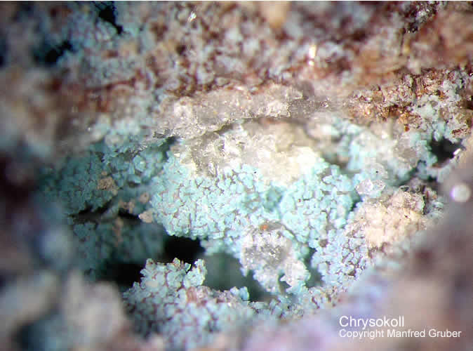 Grube Clara Mineralien Chrysokoll Schwarzwald