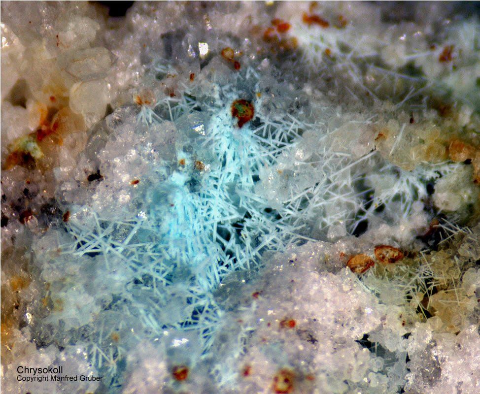 Grube Clara Mineralien Chrysokoll Schwarzwald
