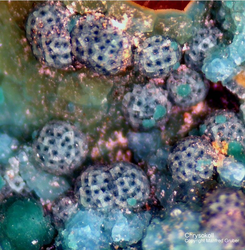 Grube Clara Mineralien Chrysokoll Schwarzwald