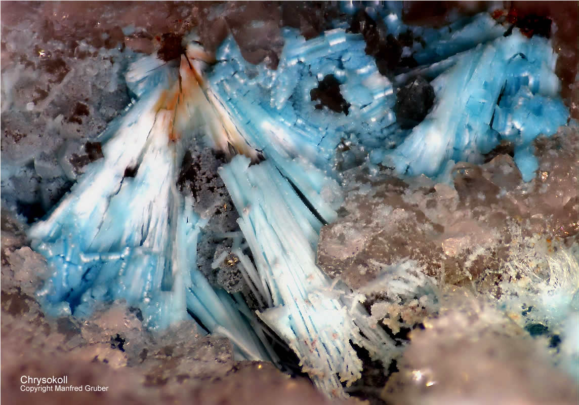 Grube Clara Mineralien Chrysokoll Schwarzwald