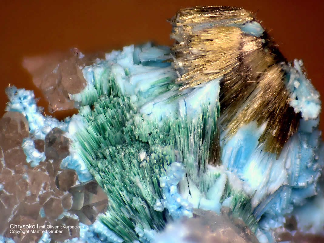 Grube Clara Mineralien Chrysokoll Schwarzwald