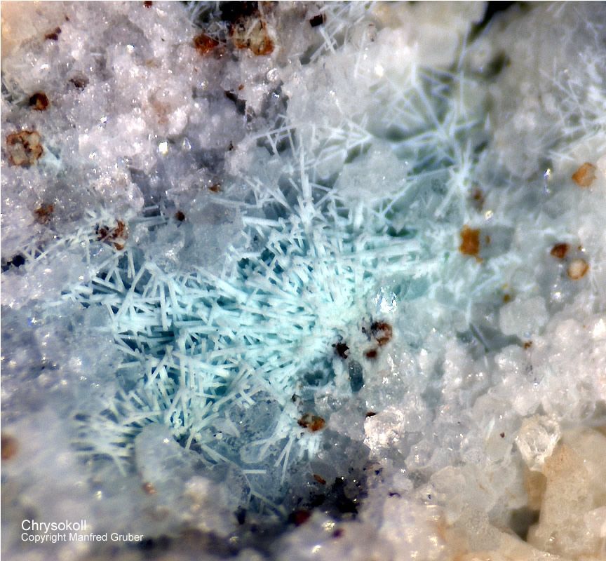 Grube Clara Mineralien Chrysokoll Schwarzwald