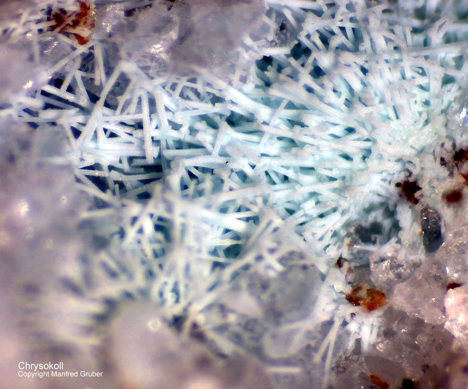 Grube Clara Mineralien Chrysokoll Schwarzwald