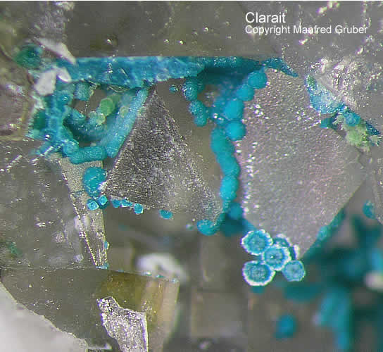 Grube Clara Mineralien Clarait Schwarzwald