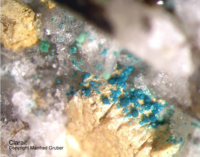 Grube Clara Mineralien Clarait Schwarzwald