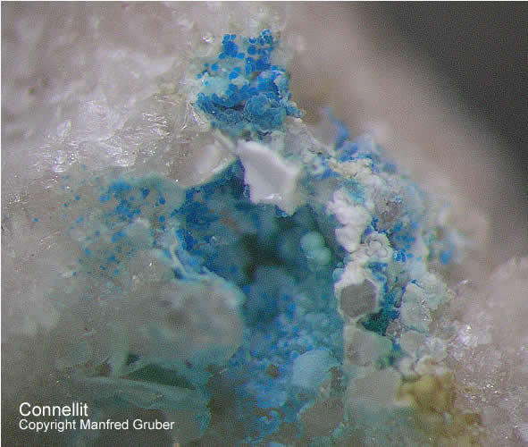 Grube Clara Mineralien Connellit Schwarzwald