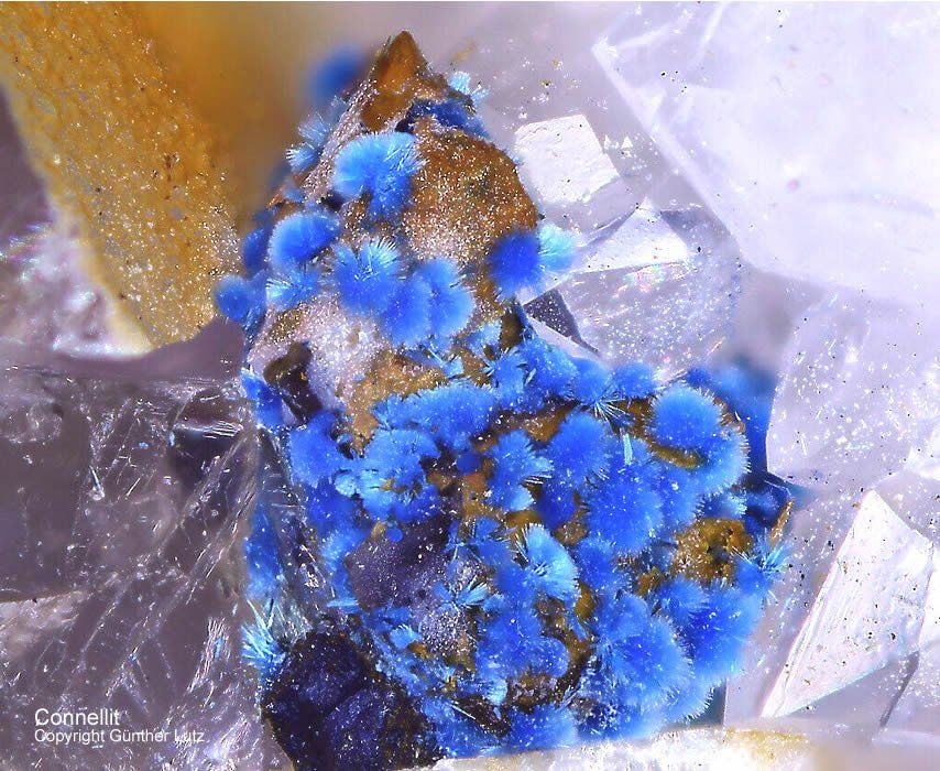 Grube Clara Mineralien Connellit Schwarzwald
