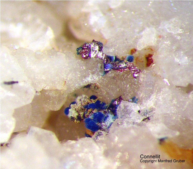 Grube Clara Mineralien Connellit Schwarzwald