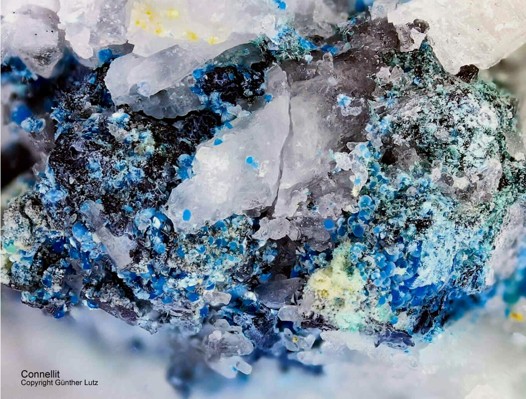 Grube Clara Mineralien Connellit Schwarzwald