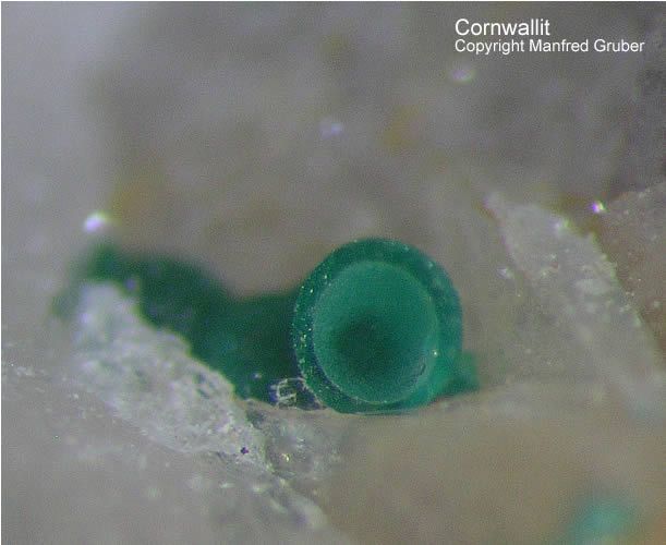 Grube Clara Mineralien Cornwallit Schwarzwald