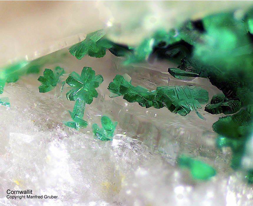 Grube Clara Mineralien Cornwallit Schwarzwald