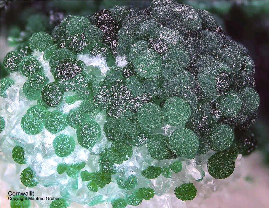 Grube Clara Mineralien Cornwallit Schwarzwald