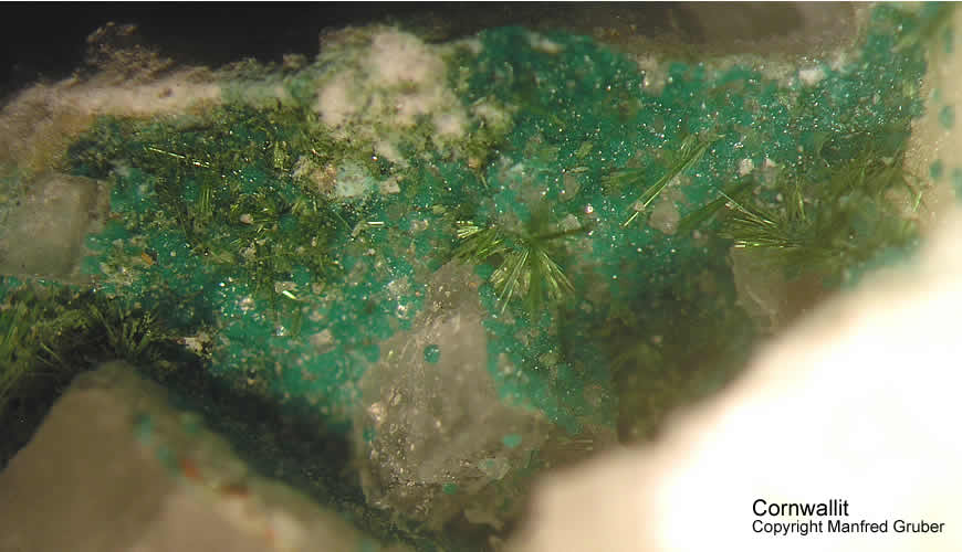 Grube Clara Mineralien Cornwallit Schwarzwald