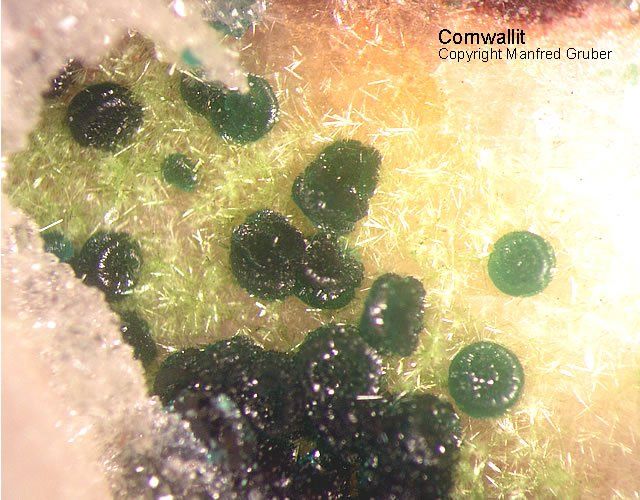Grube Clara Mineralien Cornwallit Schwarzwald