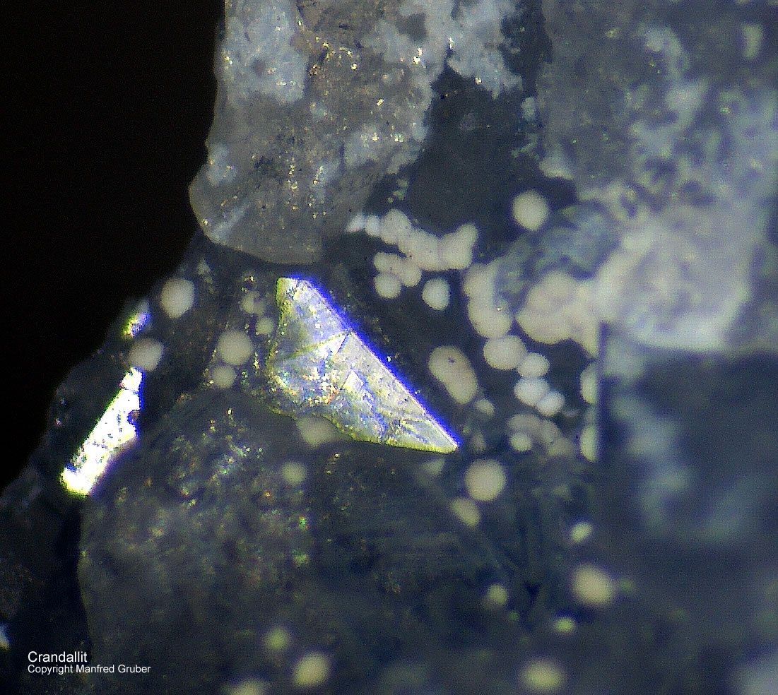 Grube Clara Mineralien Crandallit Hausach Schwarzwald