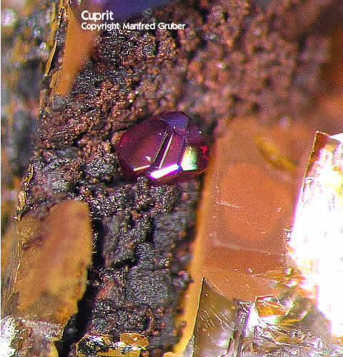 Grube Clara Mineralien Cuprit Schwarzwald Hausach