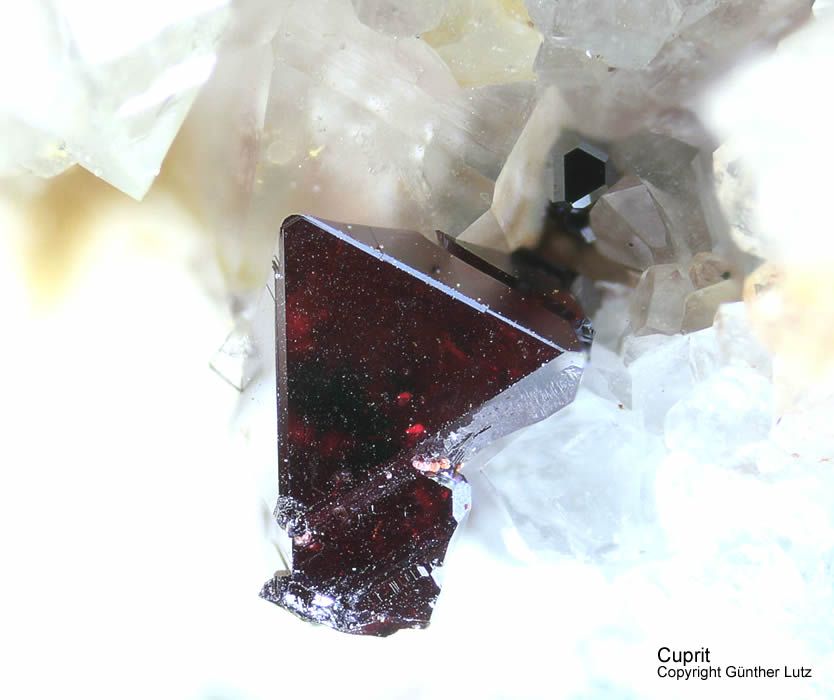 Grube Clara Mineralien Cuprit Schwarzwald